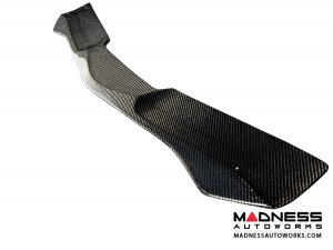 Alfa Romeo Giulia Front Spoiler - Carbon Fiber - QV Style - V2 - Feroce Carbon - Sport/ Ti/ Veloce